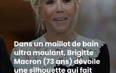 Quand Emmanuel Macron mouille le maillot… pour Brigitte Macron !