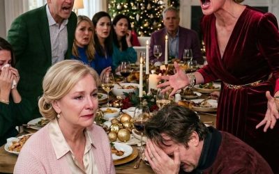 Lors du dîner de Noël, ma belle-fille s’est levée et a déclaré : « C’est moi qui dirige cette famille maintenant. Vous n’avez plus aucune influence. »