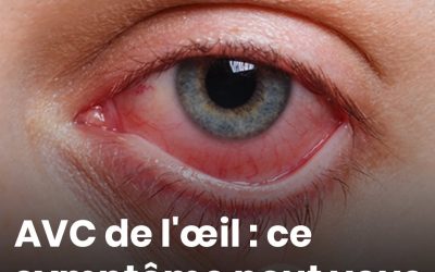 Une baisse soudaine de la vision doit vous conduire aux urgences sans attendre. Lire la suite