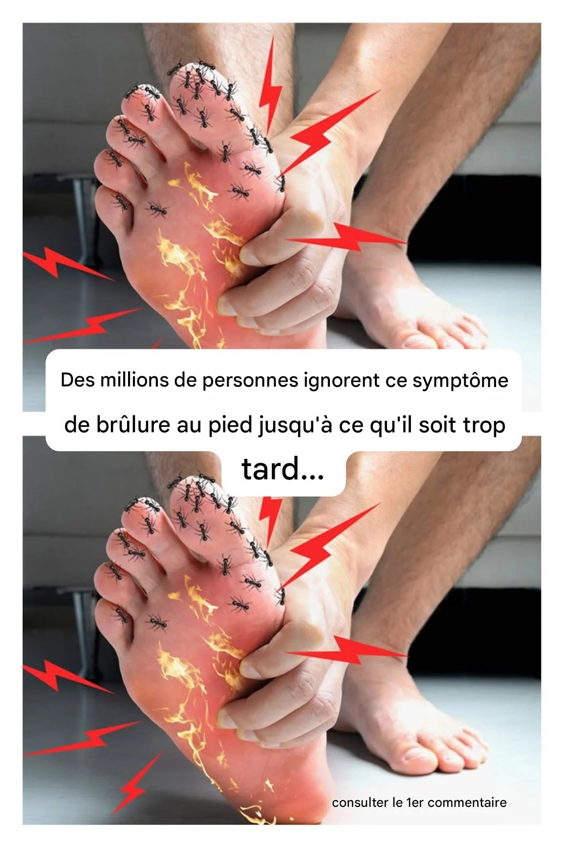 Vos pieds essaient de vous avertir : n’ignorez pas cette sensation de brûlure…