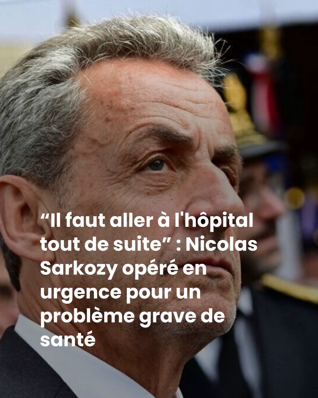 Nicolas Sarkozy aux urgences : une opération sans anesthésie générale 😱😲👇Voir plus