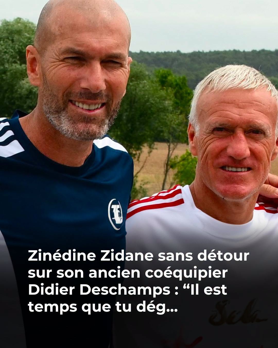 Zinédine Zidane brise enfin le silence sur Didier Deschamps 😱 😲 👇Voir plus