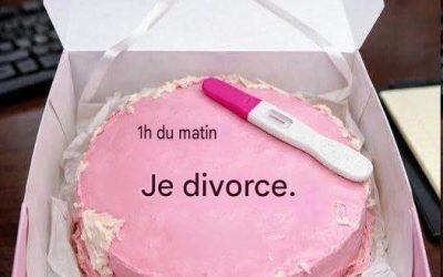 Mon mari m’a envoyé un gâteau pour annoncer notre divorce…