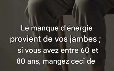 Les 4 vitamines essentielles que tous les adultes âgés devraient prendre sont les suivantes… Plus
