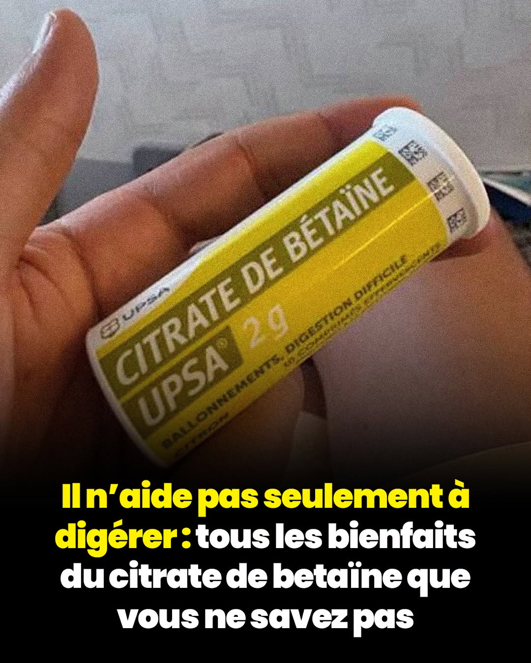 Bien plus qu’un simple allié de la digestion : les bienfaits méconnus du citrate de bétaïne