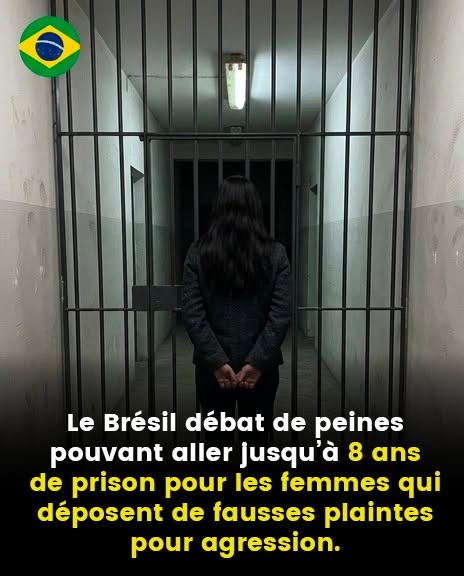 Le Brésil débat de peines de prison de huit ans pour les personnes qui déposent de fausses accusations d’agression