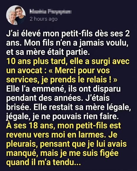 Une retraitée hébergeait généreusement sa fille et son petit-fils avant de découvrir qu’ils cherchent à l’expulser