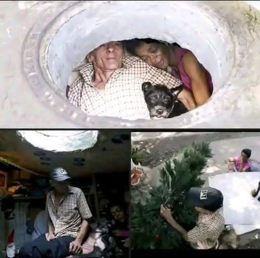 Un couple qui vit dans un égout depuis 22 ans montre à quoi il ressemble à l’intérieur