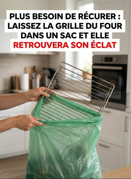 À la poubelle l’éponge : cette astuce redonne l’éclat à la grille du four sans le moindre effort