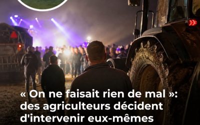 La vidéo choque la France : des agriculteurs interviennent eux-mêmes contre une rave-party illégale 😱 😵 👇Voir plus