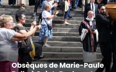 Obsèques de Marie-Paule Belle à Saint-Roch : cet hommage bouleversant qui a ému l’assemblée