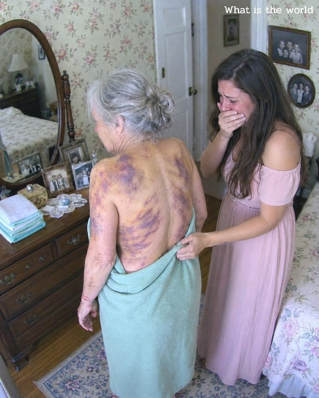 Je suis rentré chez moi pour rendre visite à ma mère âgée, mais lorsque j’ai proposé de l’aider à se laver… P2