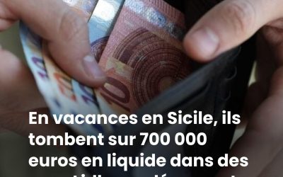 En vacances en Sicile, ils tombent sur 700 000 euros en liquide dans des sacs Lidl, une découverte aussi incroyable qu’inattendue