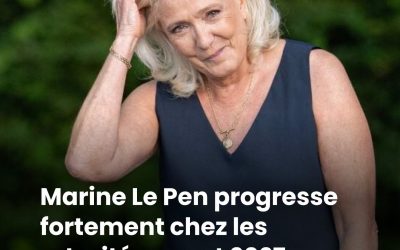 Marine Le Pen progresse fortement chez les retraités avant 2027, une bascule qui pourrait peser sur la présidentielle