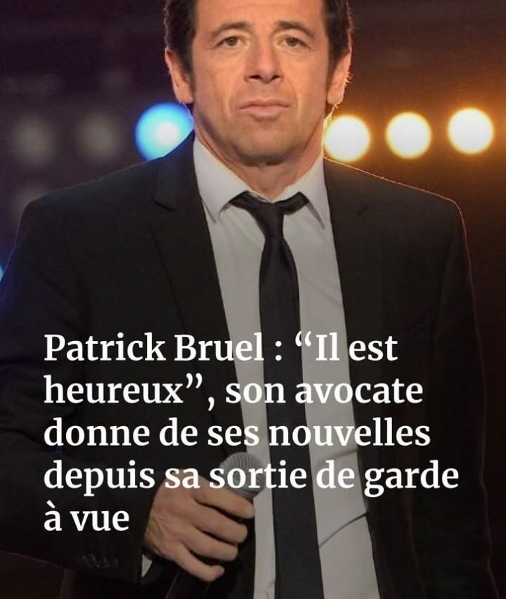 L’avocat de Patrick Bruel donne de ses nouvelles après sa garde-à-vue : “C’est un moment difficile”
