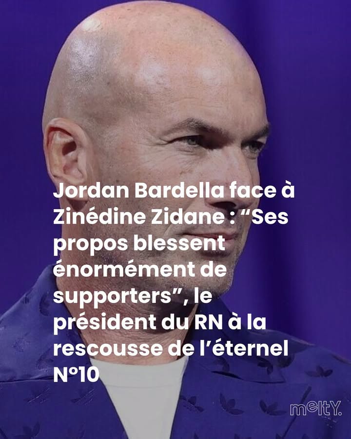 “C’est méprisant et insultant” : Jordan Bardella vole au secours de Zinédine Zidane après l’hommage de Kylian Mbappé sur la “légende” du foot français