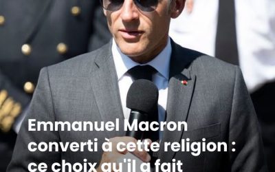 Emmanuel Macron baptisé contre l’avis de son père