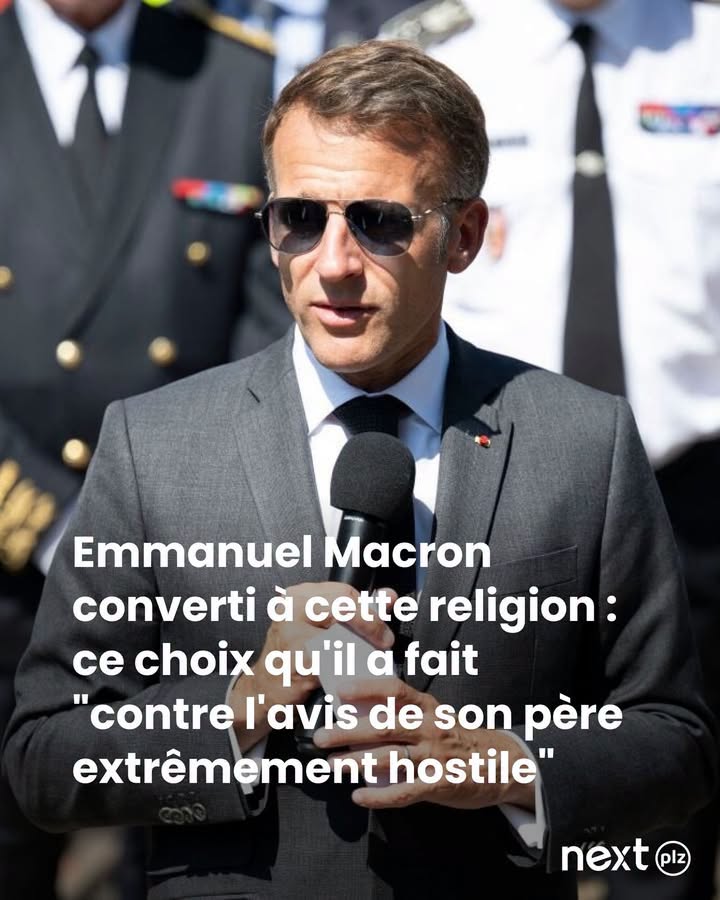 Emmanuel Macron baptisé contre l’avis de son père
