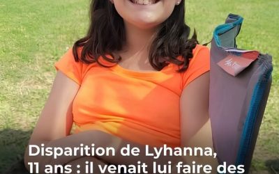 Disparition inquiétante de Lyhanna, 11 ans, dans le Gers, un appel à témoins lancé pour tenter de la retrouver