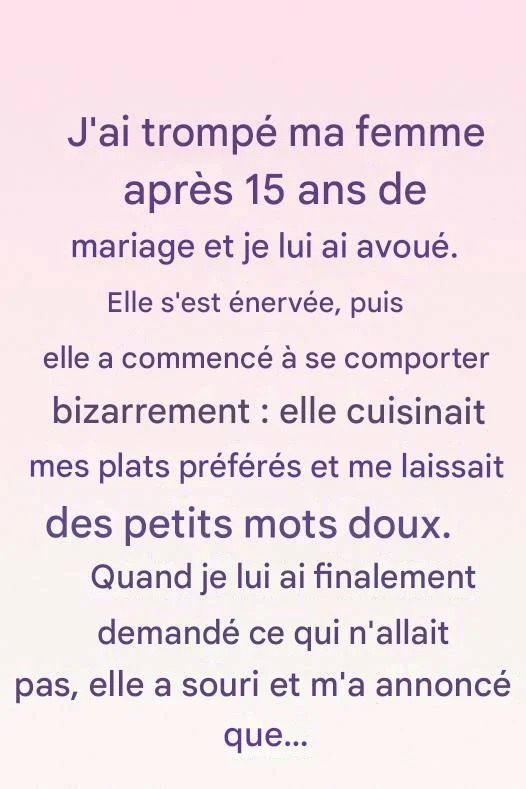 Son mari tombe gravement malade après avoir été infidèle des années, la réaction de sa femme va bouleverser tout le monde