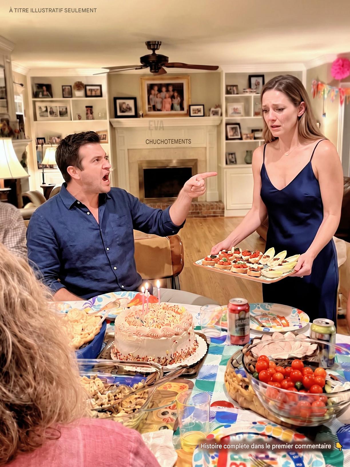 Lors du dîner d’anniversaire de mon mari, il m’a humiliée devant tout le monde — puis mon père a finalement pris la parole.