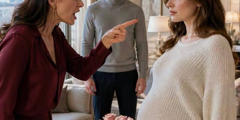 🔻— Tu ne pouvais pas tomber enceinte, alors tu as trompé mon frère ! — criait sa belle-sœur, tandis que son mari se tenait à l’écart, livide…